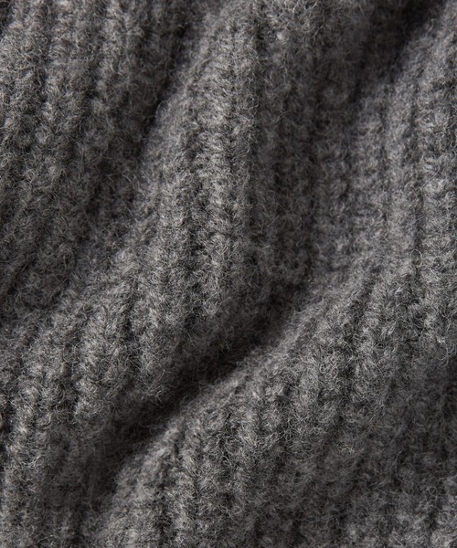 G-STAR（ジースター）の「CABLE CROPPED CARDI KNIT/ケーブル編みクロップドニットセーターカーディガン（カーディガン/ボレロ・レディース・パープル系その他/グレー・X-SMALL/SMALL/MEDIUM）」の12枚目の写真