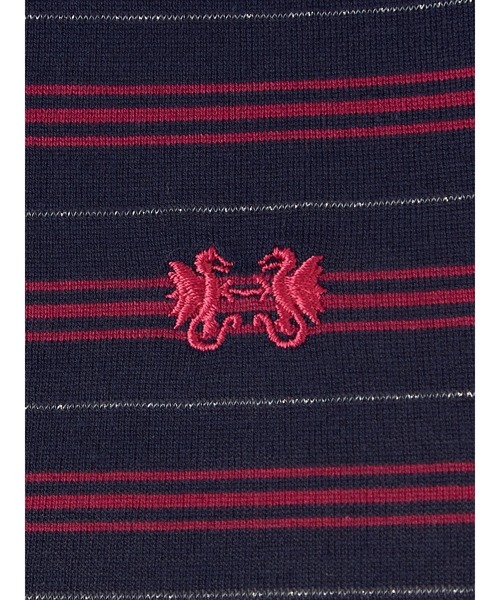 McGREGOR(マックレガー)の「【接触冷感】ラメボーダーデザインTシャツ(Tシャツ/カットソー・レディース・アイボリー/ネイビー/ライトブルー・L/M)」の14枚目の写真