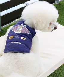 KRIFF MAYER（クリフメイヤー）の「【犬服･リバーシブル･２yay】DOGひっくり中綿ベスト（ペットウェア）」