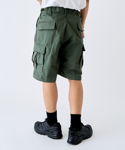 PROPPER（プロッパー）の「【PROPPER】BDU Shorts カーゴショーツ バギーショーツ ワイド F5261 UNTR（カーゴパンツ・メンズ・ブラック/ネイビー/ベージュ/オリーブ・S/M/L）」の5枚目の写真
