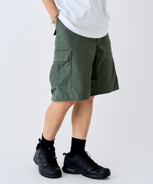 PROPPER（プロッパー）の「【PROPPER】BDU Shorts カーゴショーツ バギーショーツ ワイド F5261 UNTR（カーゴパンツ・メンズ・ブラック/ネイビー/ベージュ/オリーブ・S/M/L）」の20枚目の写真