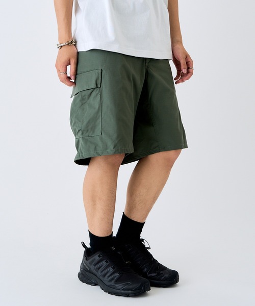 PROPPER（プロッパー）の「【PROPPER】BDU Shorts カーゴショーツ バギーショーツ ワイド F5261 UNTR（カーゴパンツ・メンズ・ブラック/ネイビー/ベージュ/オリーブ・S/M/L）」の21枚目の写真