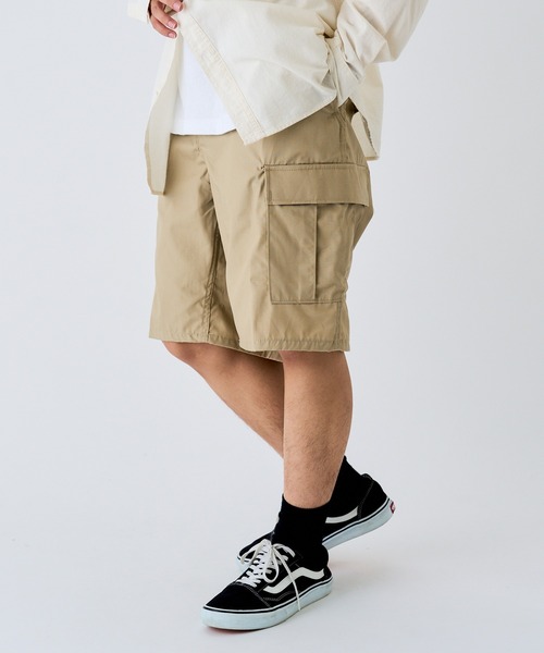 PROPPER（プロッパー）の「【PROPPER】BDU Shorts カーゴショーツ バギーショーツ ワイド F5261 UNTR（カーゴパンツ・メンズ・ブラック/ネイビー/ベージュ/オリーブ・S/M/L）」の14枚目の写真