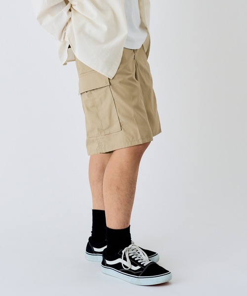PROPPER（プロッパー）の「【PROPPER】BDU Shorts カーゴショーツ バギーショーツ ワイド F5261 UNTR（カーゴパンツ・メンズ・ブラック/ネイビー/ベージュ/オリーブ・S/M/L）」の15枚目の写真
