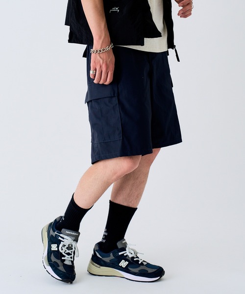 PROPPER（プロッパー）の「【PROPPER】BDU Shorts カーゴショーツ バギーショーツ ワイド F5261 UNTR（カーゴパンツ・メンズ・ブラック/ネイビー/ベージュ/オリーブ・S/M/L）」の9枚目の写真