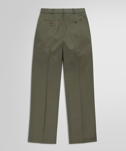 BROOKS BROTHERS(ブルックスブラザーズ)の「ストレッチコットン ワイドレッグ アドバンテージ チノパンツ(チノパンツ・レディース・オリーブ・4/2)」の6枚目の写真