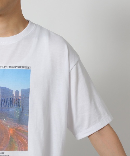LAKOLE(ラコレ)の「フォト刺繍T / 498738(Tシャツ/カットソー・メンズ・ラベンダー/ホワイト/サンドグレー・MEDIUM/LARGE)」の13枚目の写真