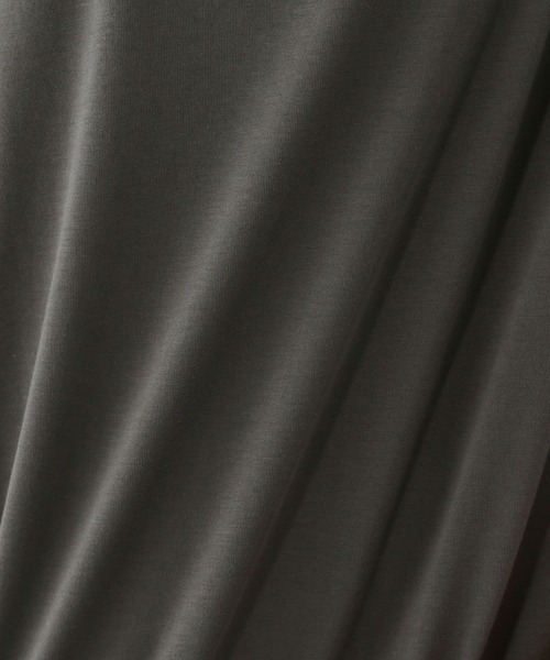 GLOBAL WORK（グローバルワーク）の「フローズンTコクーンプルオーバー/575665（Tシャツ/カットソー・レディース・ダークグレー/ホワイト×ブラック/ブラウン系その他・LARGE/MEDIUM）」の13枚目の写真