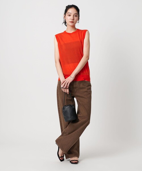 <upper hights>THE NIECE MD RISE デニムパンツ upper hights＞THE NIECE MD RISE デニムパンツ（デニムパンツ