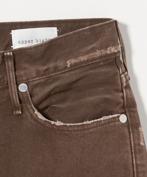 <upper hights>THE NIECE MD RISE デニムパンツ upper hights＞THE NIECE MD RISE デニムパンツ（デニムパンツ