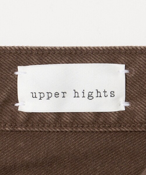 upperhights(アッパーハイツ)の「<upper hights>THE NIECE MID RISE デニムパンツ(デニムパンツ・レディース・ブラウン系/コバルトブルー/ベージュ・24/23/22/25)」の20枚目の写真