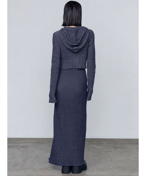 EMODA(エモダ)の「ドッキングポケットワンピース(ワンピース・レディース・ブラウン/ネイビー/ブラック・FREE)」の4枚目の写真