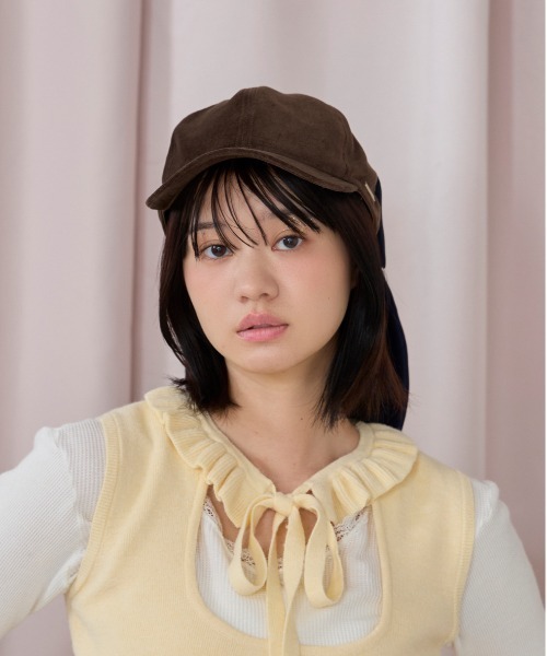 kaorinomori（カオリノモリ）の「kaorinomori リミィキャップ / カオリノモリ（キャップ・レディース・ブラウン/ピンク/グレー・FREE）」の11枚目の写真