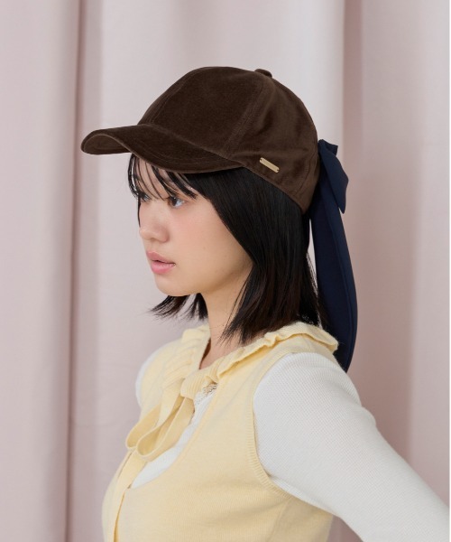 kaorinomori（カオリノモリ）の「kaorinomori リミィキャップ / カオリノモリ（キャップ・レディース・ブラウン/ピンク/グレー・FREE）」の12枚目の写真