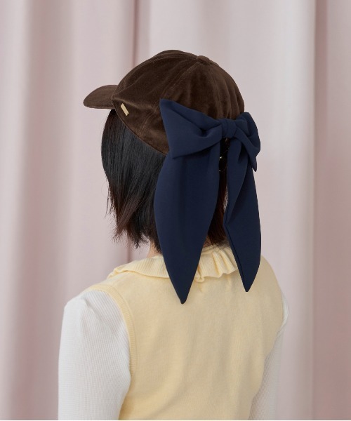 kaorinomori（カオリノモリ）の「kaorinomori リミィキャップ / カオリノモリ（キャップ・レディース・ブラウン/ピンク/グレー・FREE）」の13枚目の写真