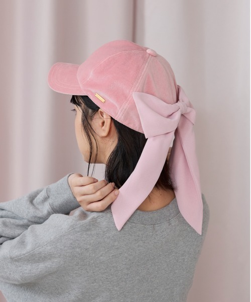 kaorinomori（カオリノモリ）の「kaorinomori リミィキャップ / カオリノモリ（キャップ・レディース・ブラウン/ピンク/グレー・FREE）」の18枚目の写真