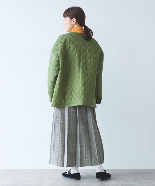 yuni(ユニ )の「ナイロン evodown quilting ジャケット(ダウン yuni(ユニ )の「ナイロン evodown quilting ジャケット(ダウン