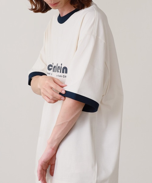 Calvin Klein/カルバンクライン SS RETRO LOGO RINGER 16S RLXD