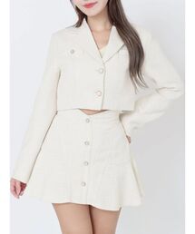 EATME | ツイードテーラードジャケット(テーラードジャケット)