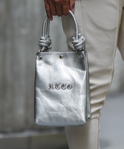 アダムスジャグラー レトロエンジン レザー パースバック 巾着 24/RTEG