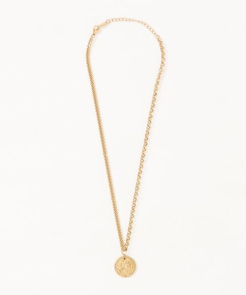 チャイハネ(チャイハネ)の「【チャイハネ】レオメダルMEN'Sネックレス(ネックレス・メンズ・シルバー/ゴールド・FREE)」の4枚目の写真