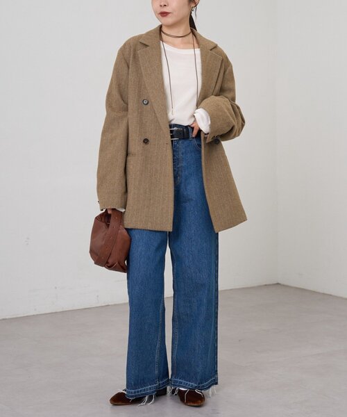 セール】ツィードオーバージャケット（テーラードジャケット