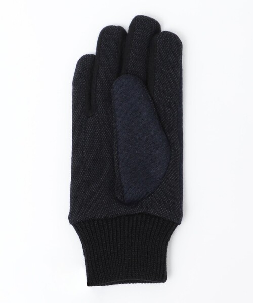 SHIPS(シップス)の「SHIPS: MOON ニット グローブ(手袋・メンズ・ブラック/グレー/ネイビー/ブラウン/ブラウン系・ONE SIZE)」の8枚目の写真
