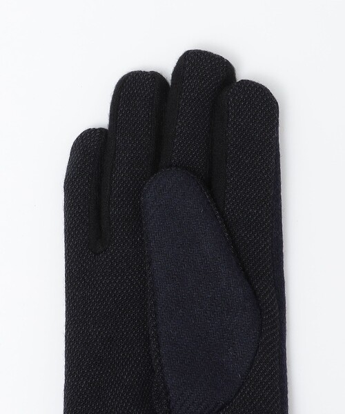 SHIPS(シップス)の「SHIPS: MOON ニット グローブ(手袋・メンズ・ブラック/グレー/ネイビー/ブラウン/ブラウン系・ONE SIZE)」の9枚目の写真