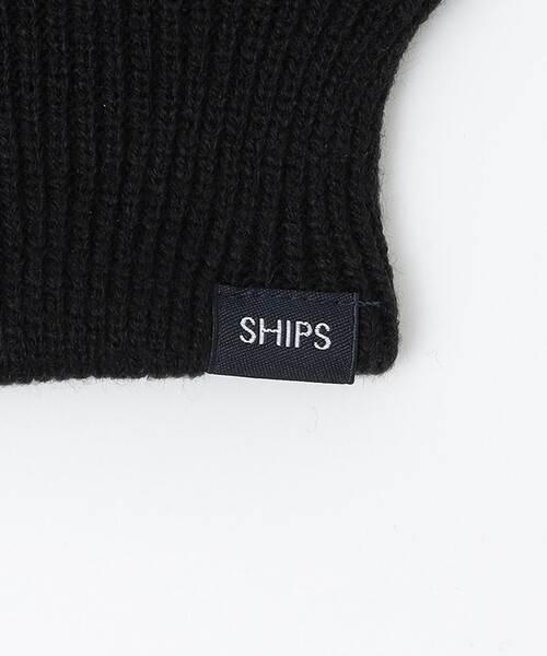 SHIPS(シップス)の「SHIPS: MOON ニット グローブ(手袋・メンズ・ブラック/グレー/ネイビー/ブラウン/ブラウン系・ONE SIZE)」の12枚目の写真