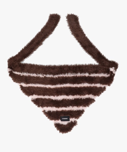 OVERRIDE（オーバーライド）の「OVERRIDE  KNIT FURRY SCARF / オーバーライド（ハット・レディース・ブラック/グレー/ホワイト/ブラウン・FREE）」の14枚目の写真