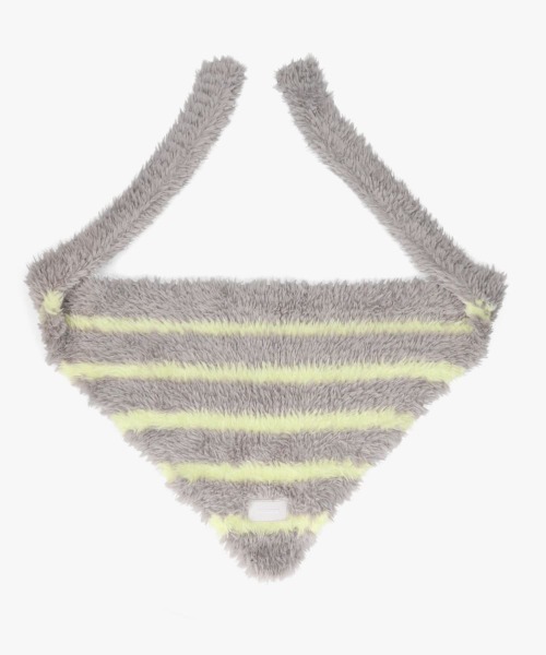 OVERRIDE（オーバーライド）の「OVERRIDE  KNIT FURRY SCARF / オーバーライド（ハット・レディース・ブラック/グレー/ホワイト/ブラウン・FREE）」の11枚目の写真