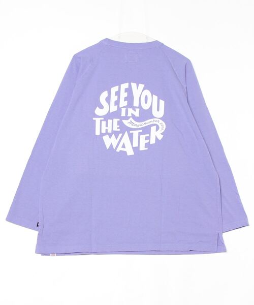 MAGIC NUMBER（マジック ナンバー）の「【MAGIC NUMBER】XV US COTTON L/S T-SHIRT（Tシャツ/カットソー・メンズ・ライトブルー/ブラック/ホワイト・MEDIUM/LARGE）」の5枚目の写真