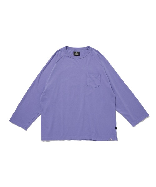 MAGIC NUMBER（マジック ナンバー）の「【MAGIC NUMBER】XV US COTTON L/S T-SHIRT（Tシャツ/カットソー・メンズ・ライトブルー/ブラック/ホワイト・MEDIUM/LARGE）」の4枚目の写真