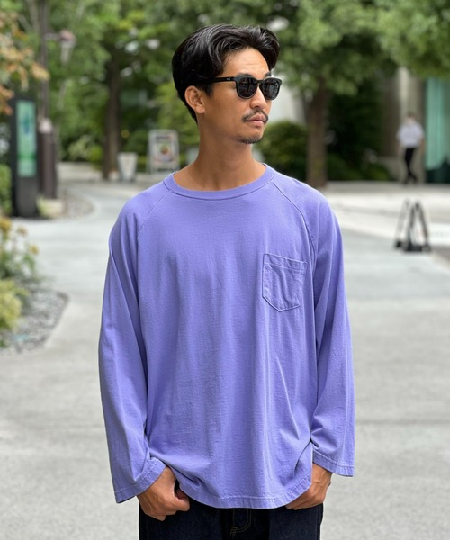 MAGIC NUMBER（マジック ナンバー）の「【MAGIC NUMBER】XV US COTTON L/S T-SHIRT（Tシャツ/カットソー・メンズ・ライトブルー/ブラック/ホワイト・MEDIUM/LARGE）」の12枚目の写真