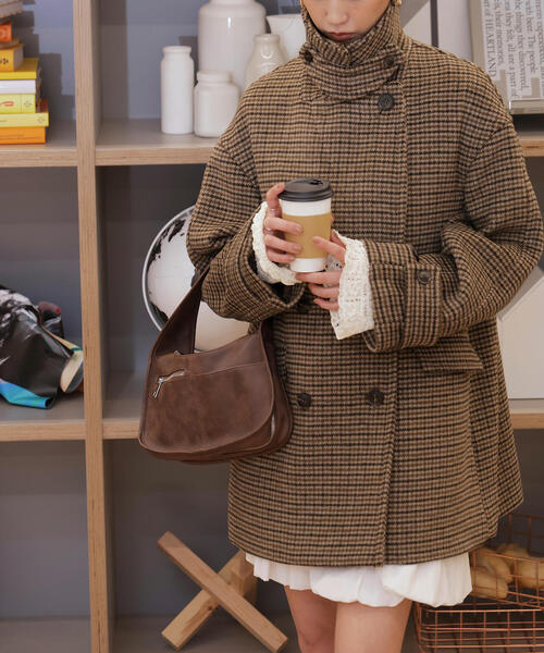 ◇2WAYメルトンPコート【動画有】（ピーコート）｜FREE'S MART