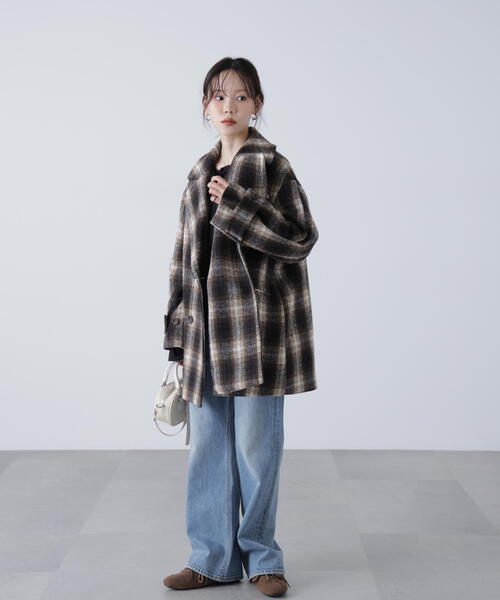 セール】◇2WAYメルトンPコート【動画有】（ピーコート）｜FREE'S MART