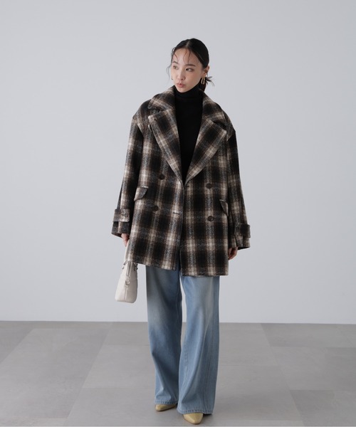 セール】◇2WAYメルトンPコート【動画有】（ピーコート）｜FREE'S MART