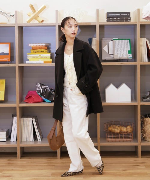 FREE'S MART（フリーズマート）の「◇2WAYメルトンPコート【動画有