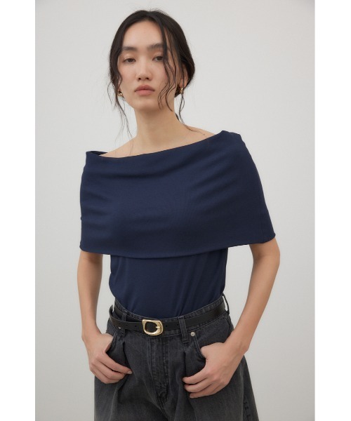 crie conforto（クリーコンフォルト）の「変形バックルベルト（ベルト・レディース・ブラウン/ブラック・FREE）」の7枚目の写真