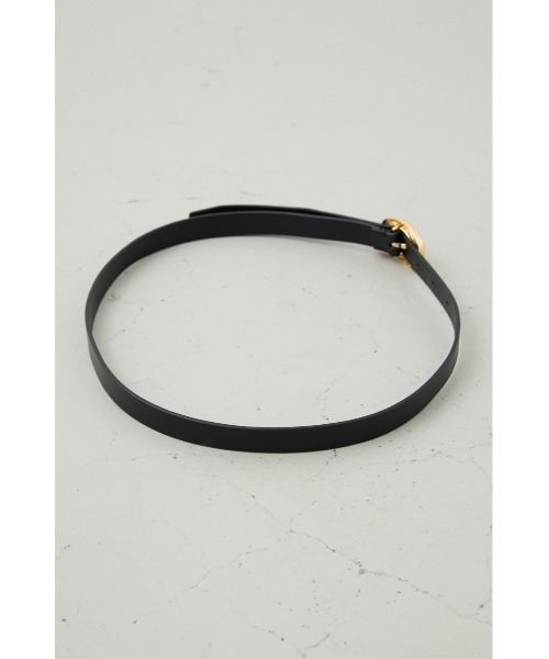 crie conforto（クリーコンフォルト）の「変形バックルベルト（ベルト・レディース・ブラウン/ブラック・FREE）」の6枚目の写真