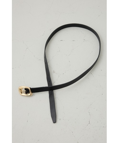 crie conforto（クリーコンフォルト）の「変形バックルベルト（ベルト・レディース・ブラウン/ブラック・FREE）」の4枚目の写真