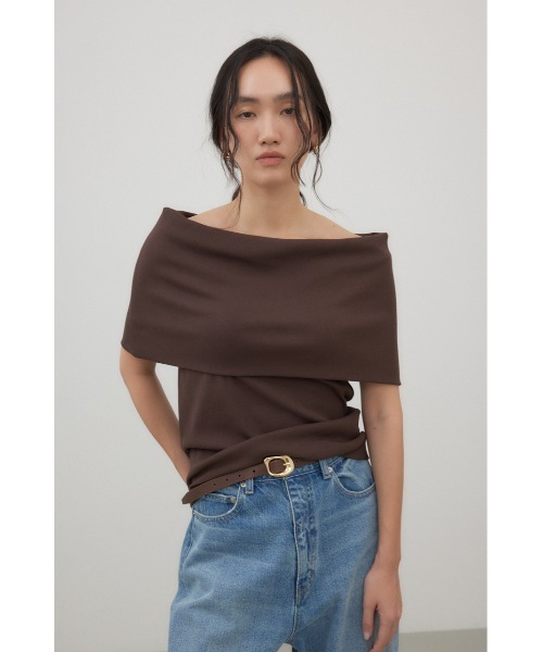 crie conforto（クリーコンフォルト）の「変形バックルベルト（ベルト・レディース・ブラウン/ブラック・FREE）」の15枚目の写真