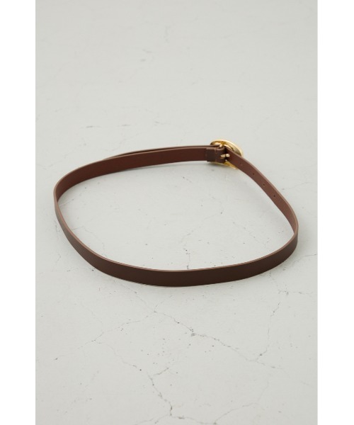 crie conforto（クリーコンフォルト）の「変形バックルベルト（ベルト・レディース・ブラウン/ブラック・FREE）」の13枚目の写真