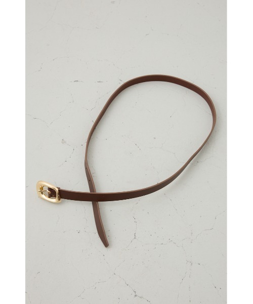 crie conforto（クリーコンフォルト）の「変形バックルベルト（ベルト・レディース・ブラウン/ブラック・FREE）」の11枚目の写真