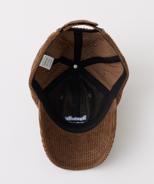 COLLAGE GALLARDAGALANTE(コラージュガリャルダガランテ)の「コーデュロイロゴキャップ(キャップ・レディース・アイボリー/ブラウン・FREE)」の17枚目の写真