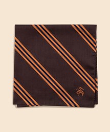 BROOKS BROTHERS（ブルックスブラザーズ）の「コットン　BB#1ストライププリント　ハンカチ（ハンカチ/ハンドタオル・メンズ）」