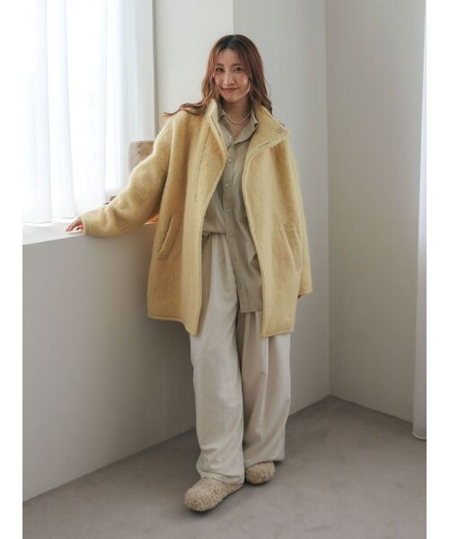 Ungrid（アングリッド）の「ボアデザインサボ（スリッポン・レディース・ブラック/アイボリー・L/M/S）」の20枚目の写真