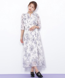 JILLSTUART 花柄 ワンピース ジルスチュアート オフショル 白 JILLSTUART 花柄 ワンピース ジルスチュアート オフショル 白