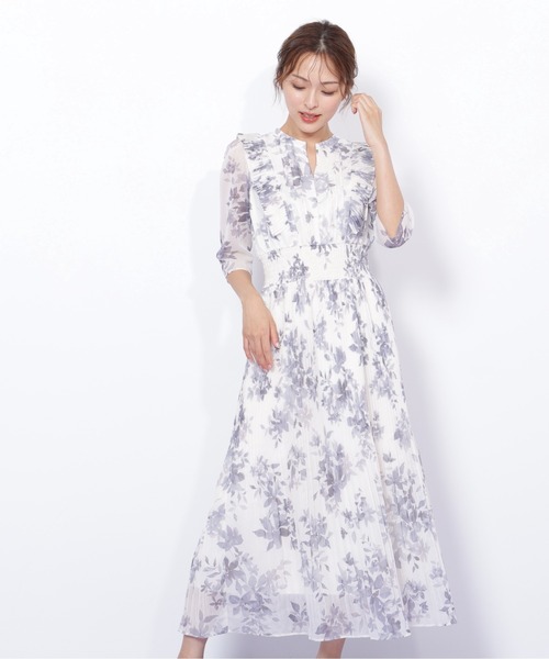 JILL by JILL STUART(ジルバイジルスチュアート)の「◇ぼかしフラワープリントワンピース(ワンピース・レディース・パープル系その他/ホワイト系その他/グリーン系その他・FREE)」の15枚目の写真