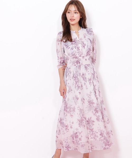 JILL by JILL STUART(ジルバイジルスチュアート)の「◇ぼかしフラワープリントワンピース(ワンピース・レディース・パープル系その他/ホワイト系その他/グリーン系その他・FREE)」の22枚目の写真